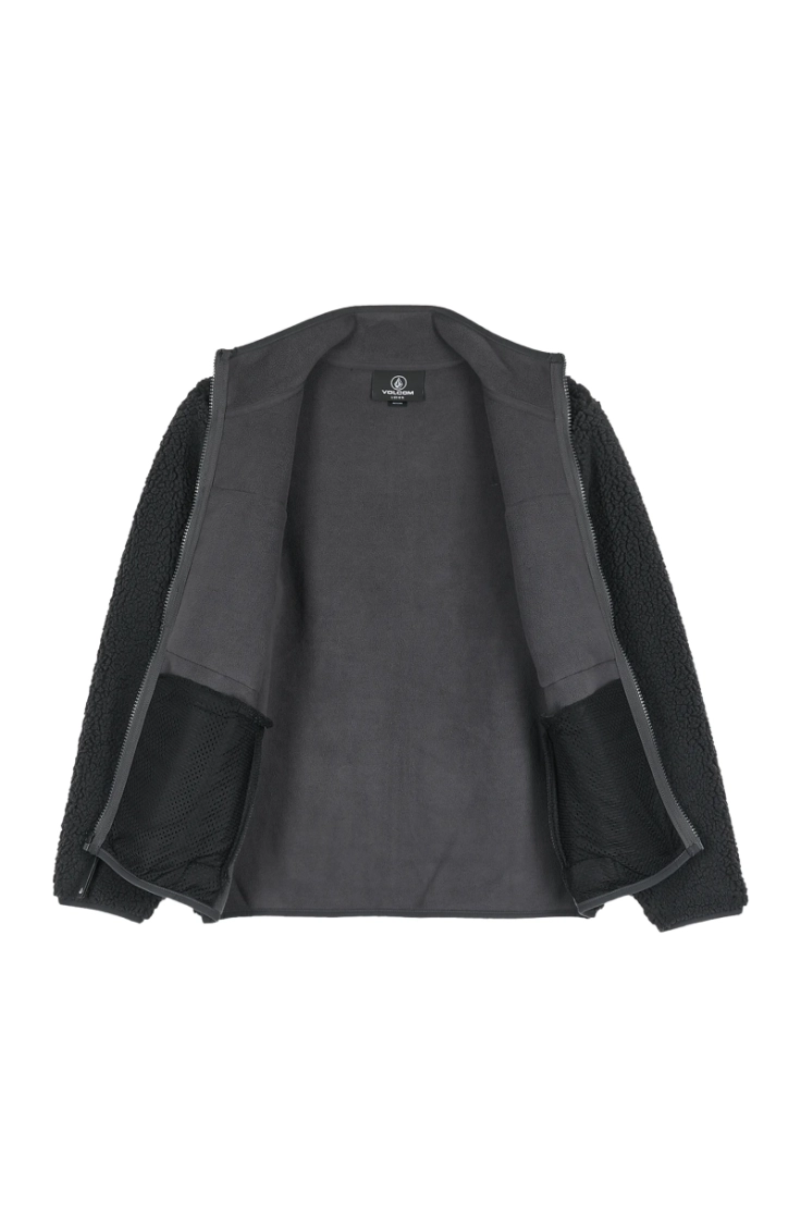 storm stone zip fleece asb asphalt bla