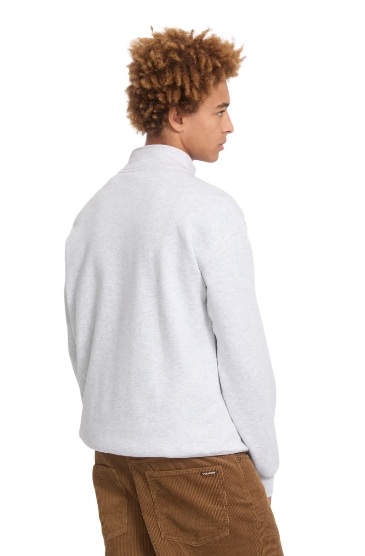 single stone quarter zip bnh bone heathe