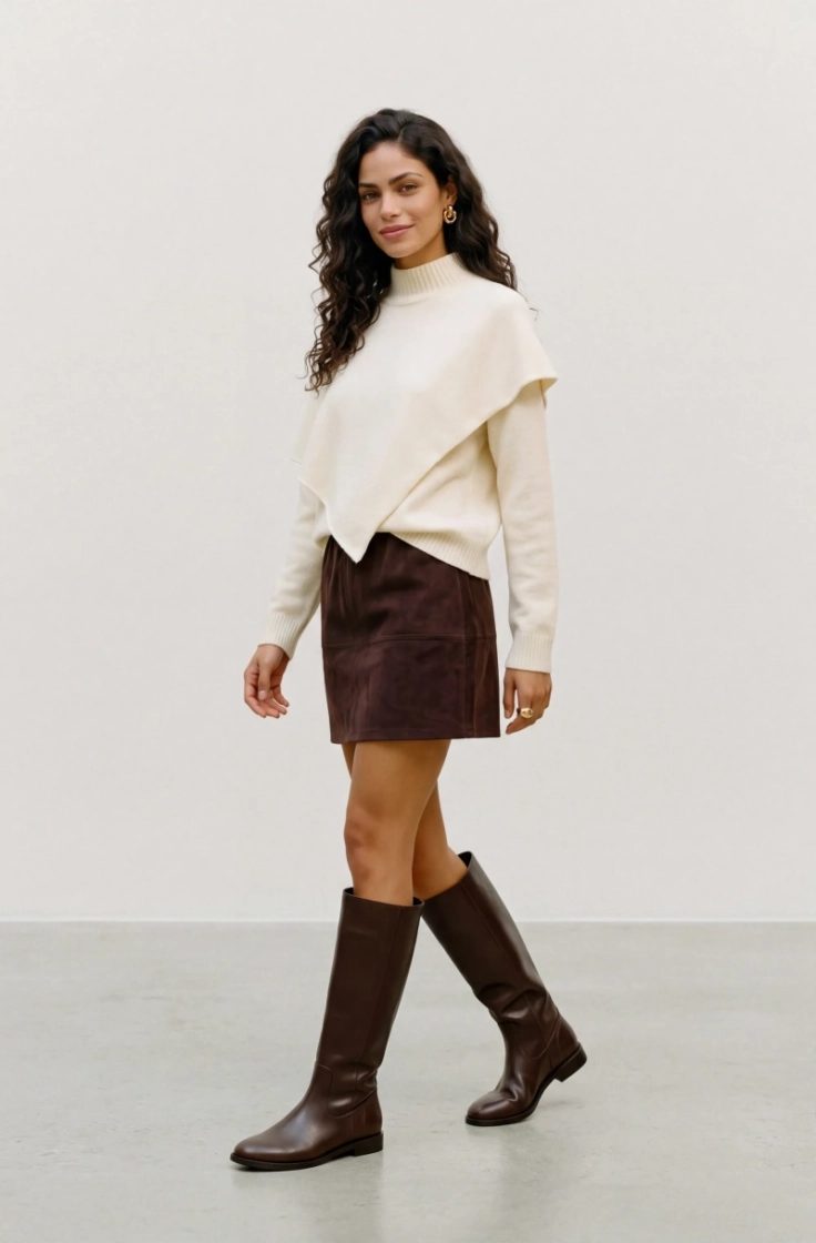 vmcamila ls cape highneck pull birch