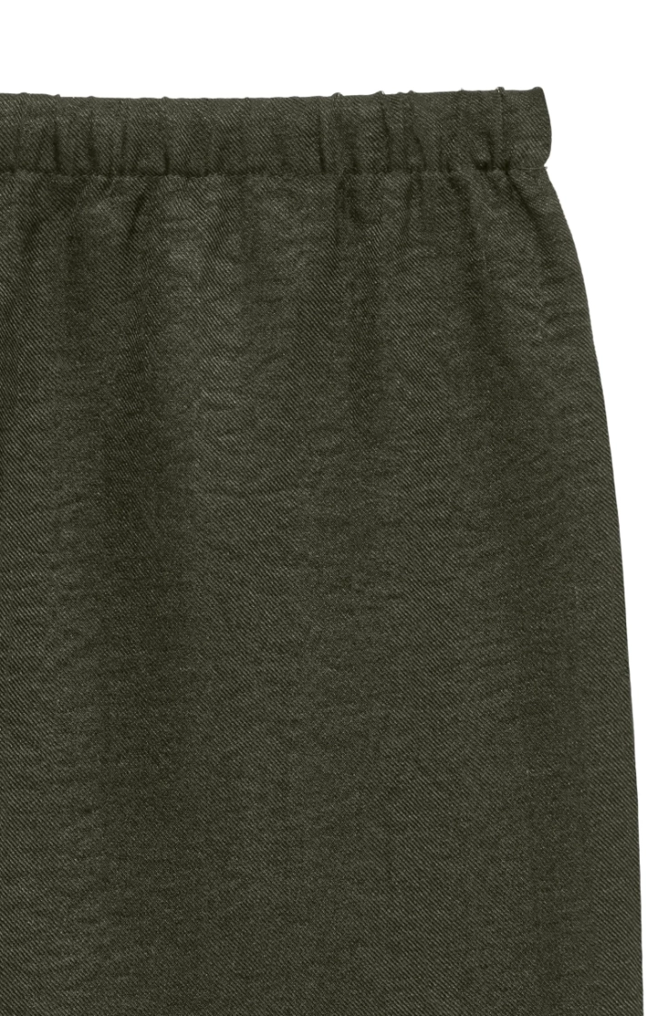 vmmelaney hw loose pant wvn forest night