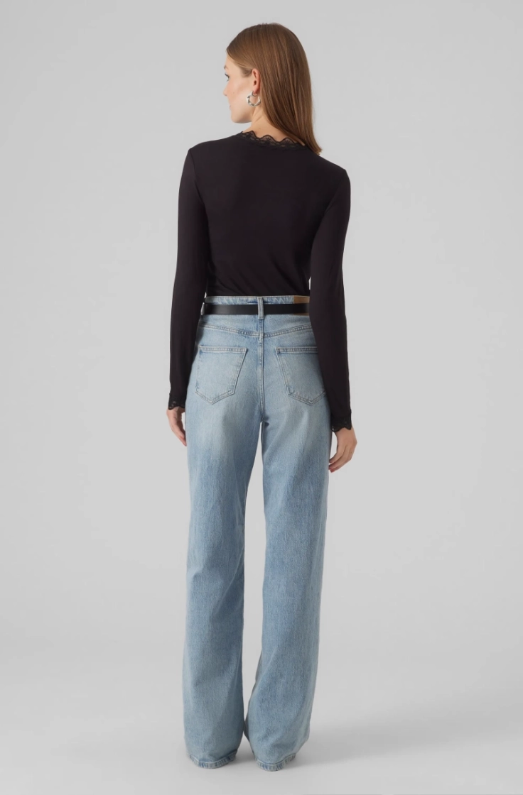 vmrosa ls highneck top ga jrs black