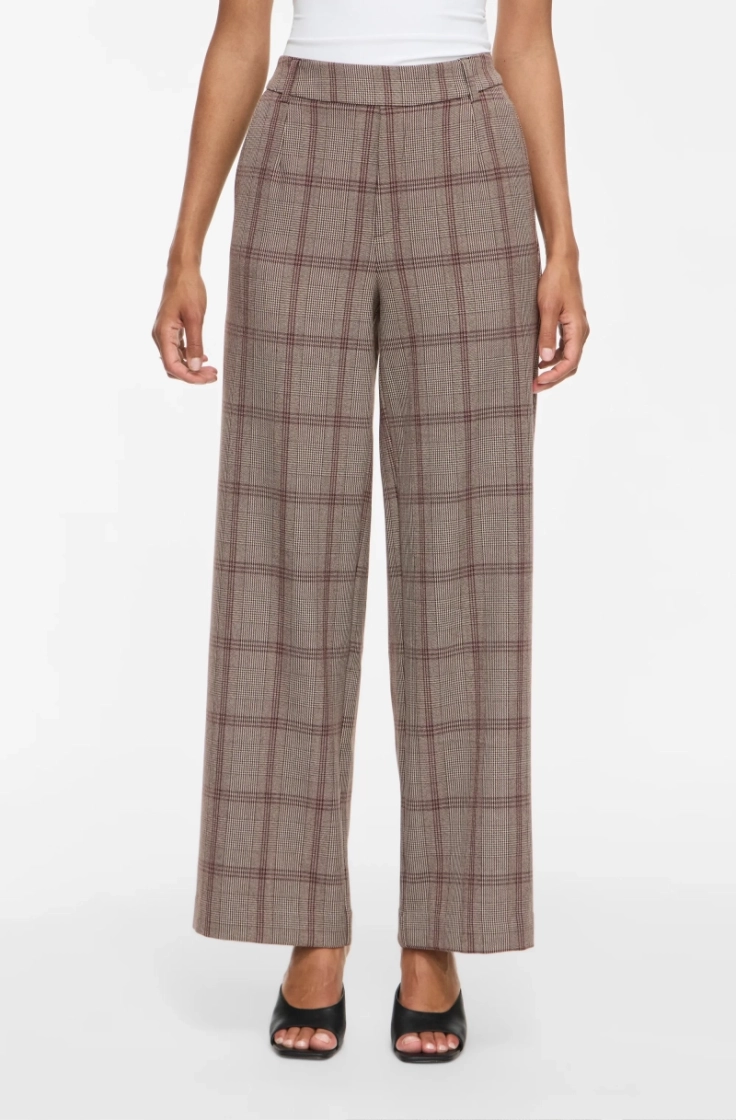 vivarone pattern hw wide pant port royale cum