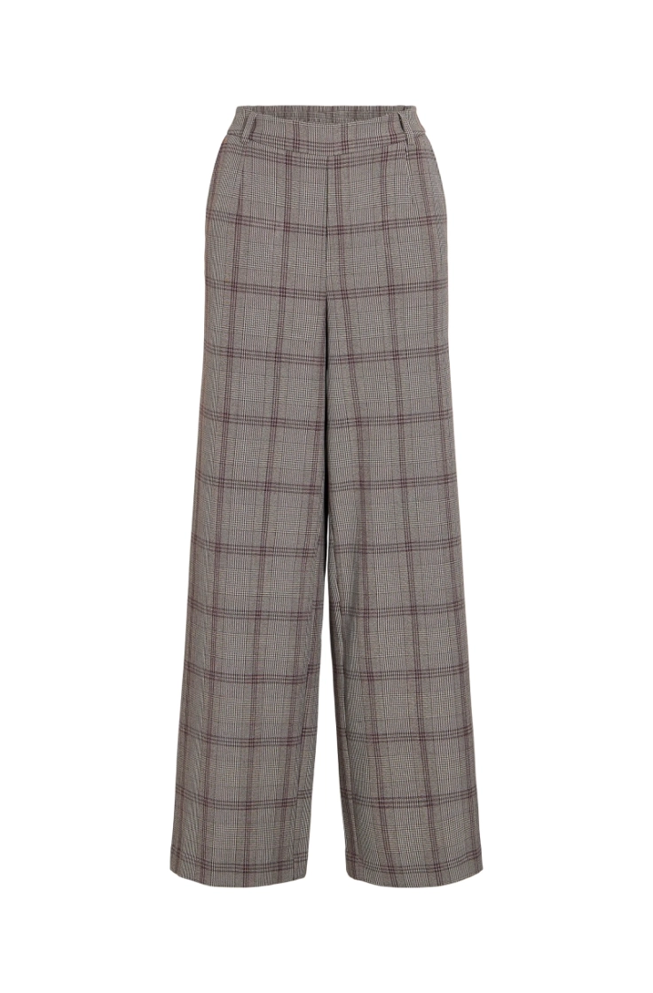 vivarone pattern hw wide pant port royale cum