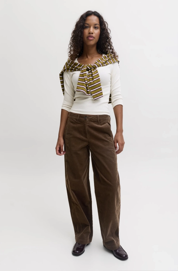 jxhazel gelly barrel mw pants demitasse