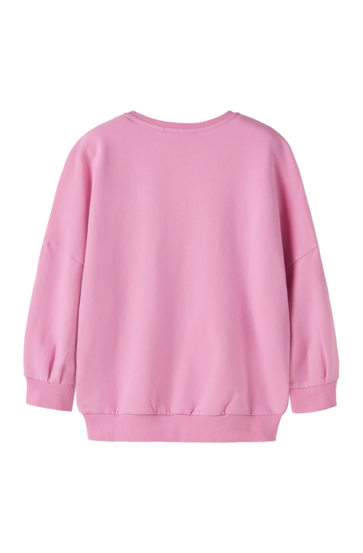 nmfnalas ls long sweat bru begonia pink