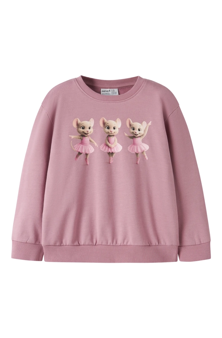 nmfvotea ls nreg sweat bru lilas ballerina