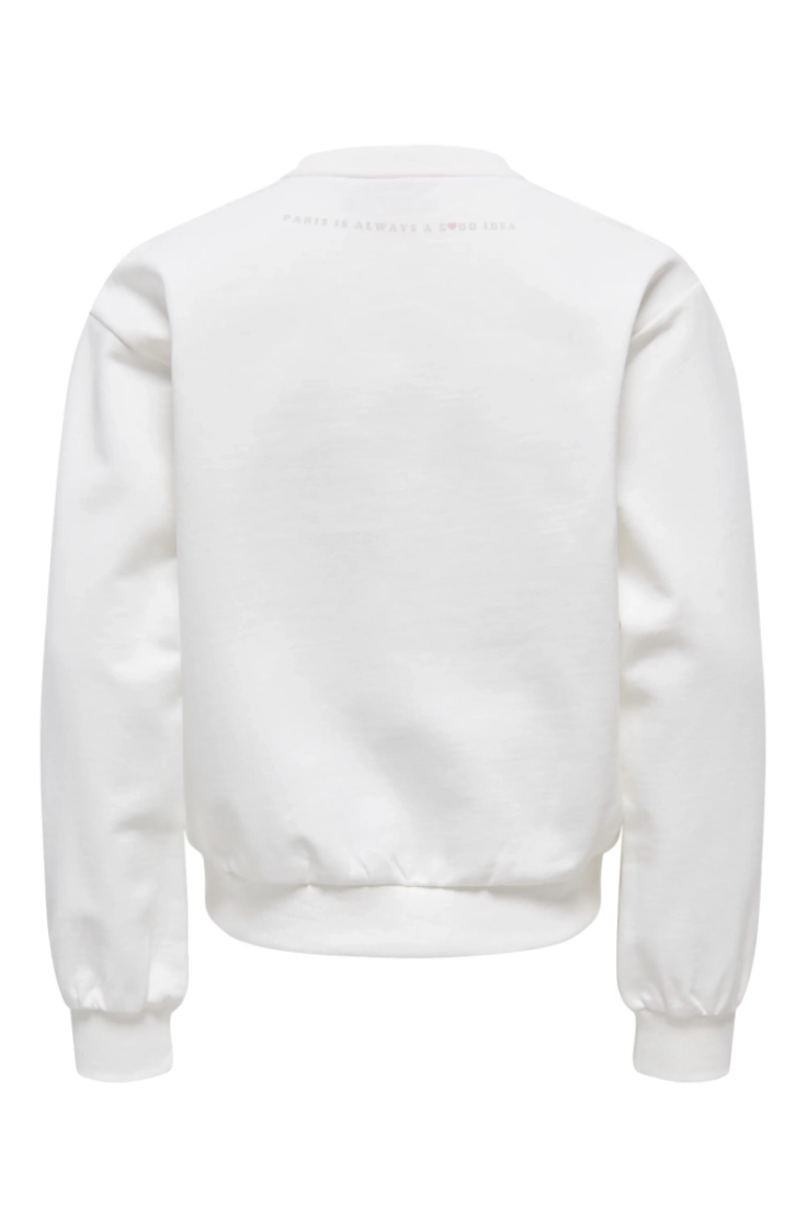 kognaomie ls boxy o-neck print cloud dancer pa