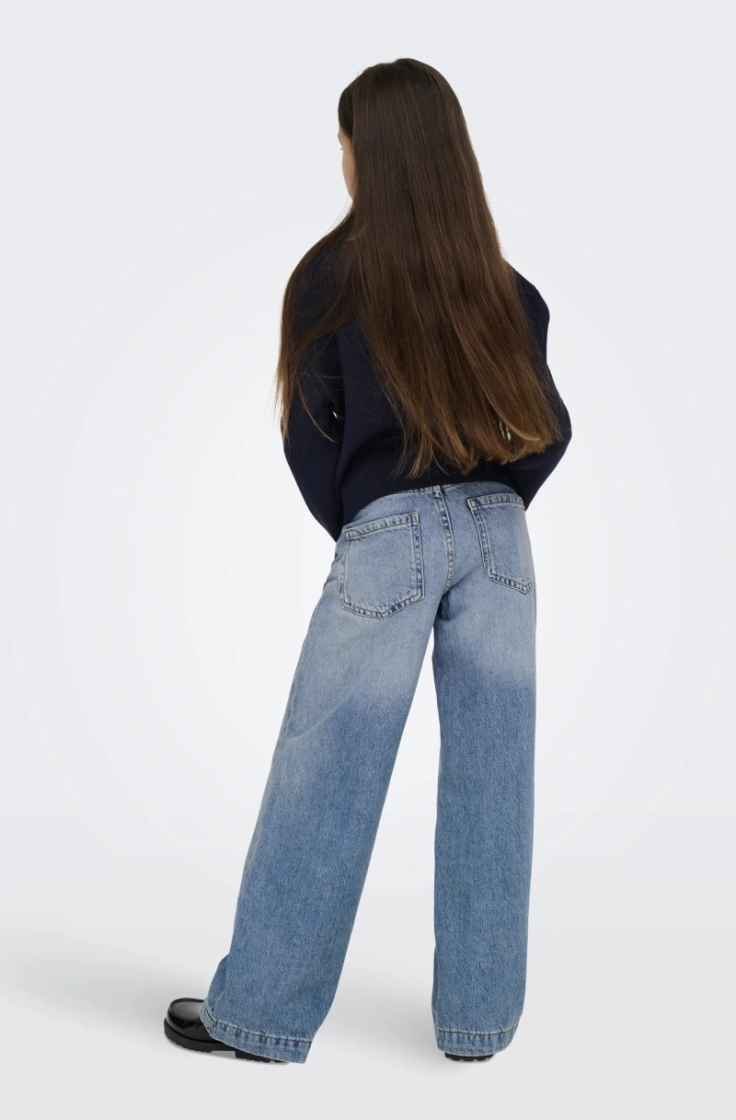 kogbroome hw wide dnm tai  medium blue den