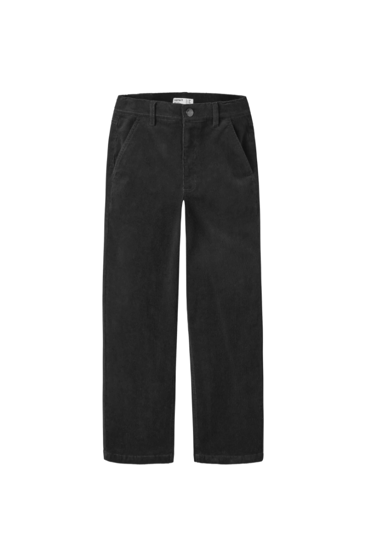 nkmben skater cord pant 2908-q black