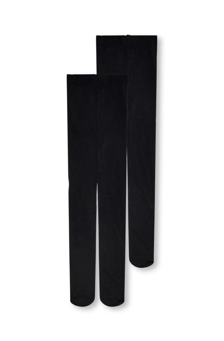 kogsaga 2-pack 40 den tights black