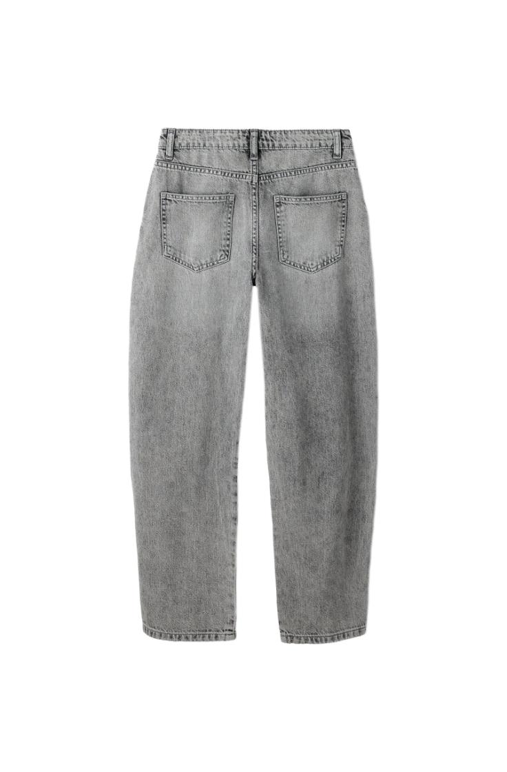 nkfbella barrel dnm jeans 5518 medium grey den