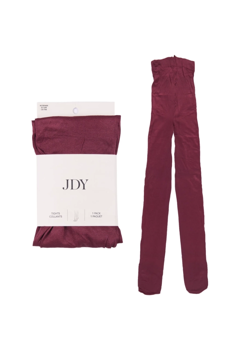 jdyalma solid tights jrs windsor wine