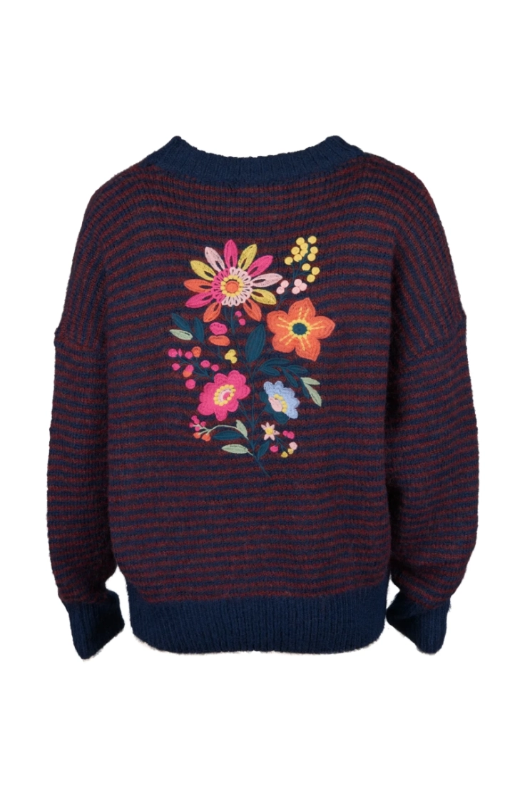  navy/wine